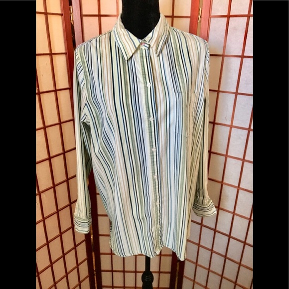 HP🔥MATERNITY Button Down Top 🔥Size XXL🔥Used - Picture 5 of 10